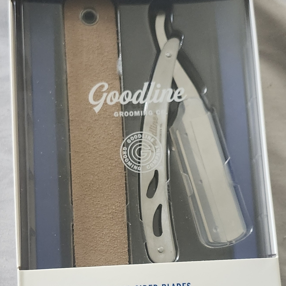 NWT! Goodline Grooming Co. Straight Razor Set